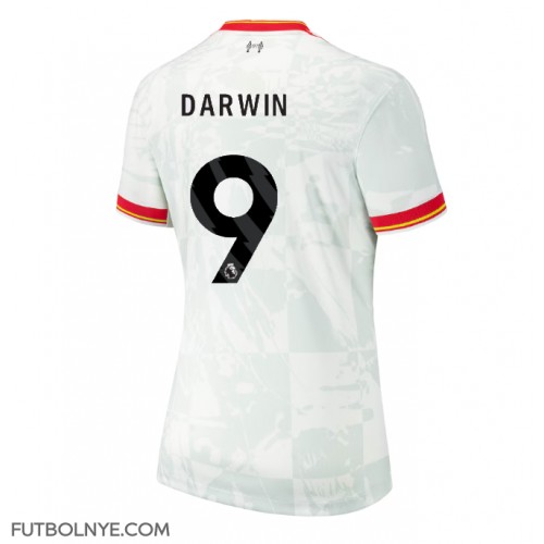 Camiseta Liverpool Darwin Nunez #9 Tercera Equipación para mujer 2024-25 manga corta